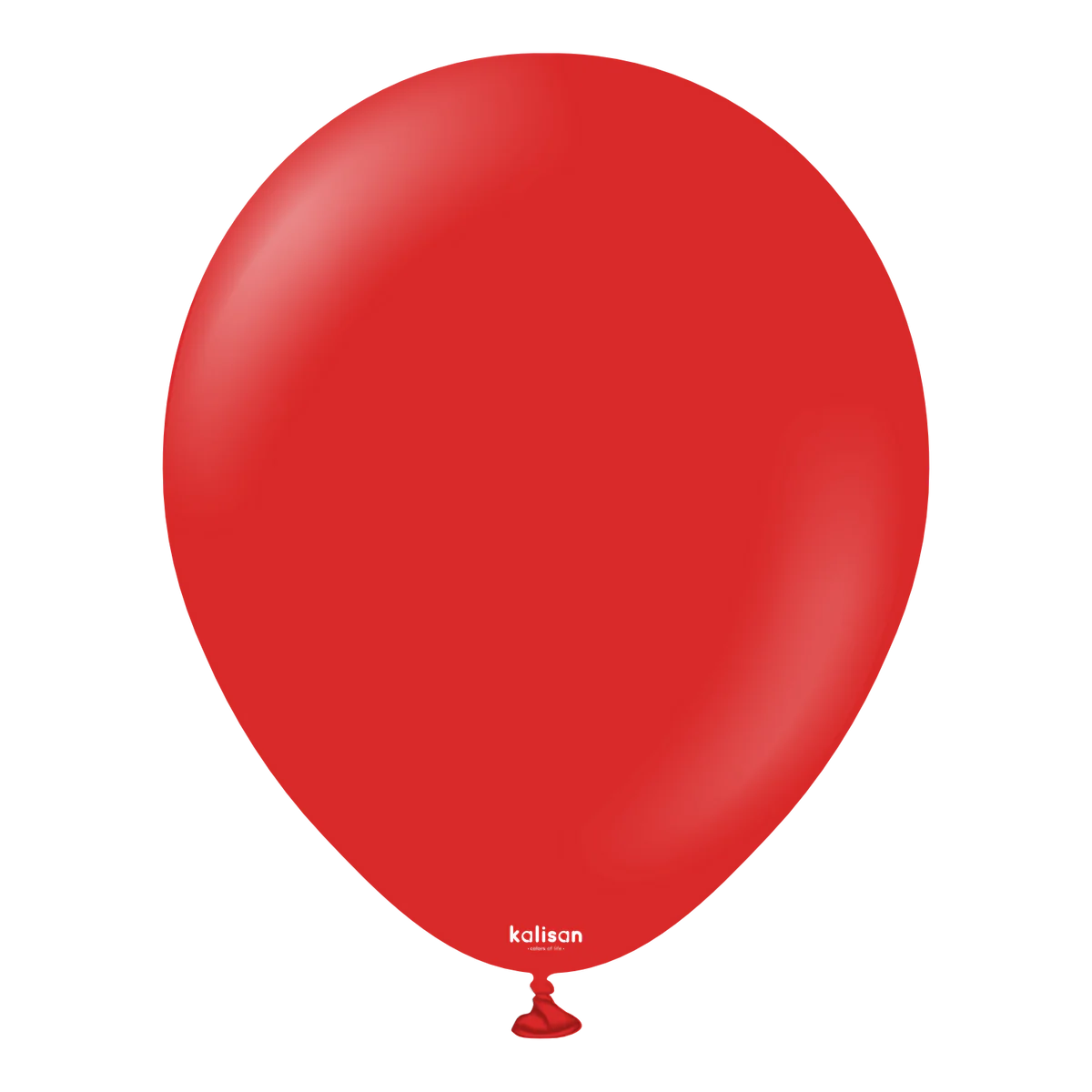 12" Kalisan Standard Red Balloon 100 Ct