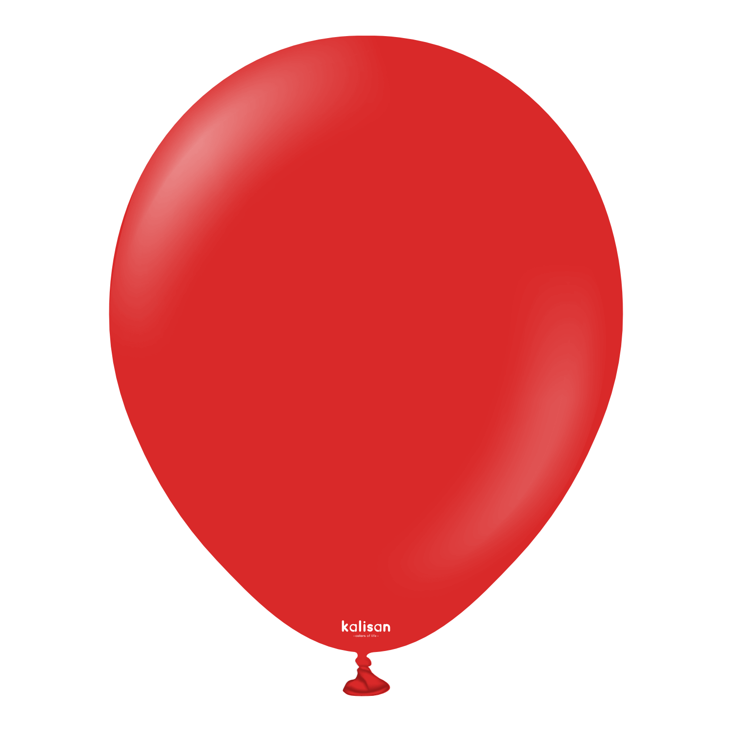 5 inch (100 Ct) Kalisan Standard Red Balloons