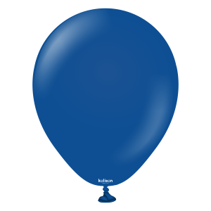 5 inch (100 Ct) Kalisan Standard Dark Blue Balloons