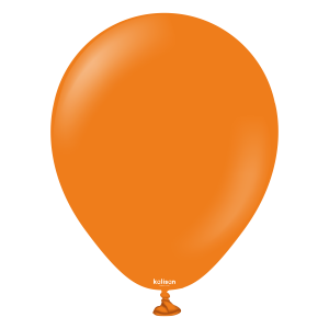 5 inch (100 Ct) Kalisan Standard Orange Balloons