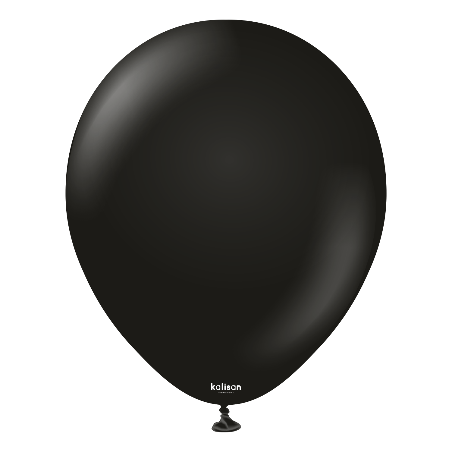 5 inch (100 Ct) Kalisan Standard Black Balloons