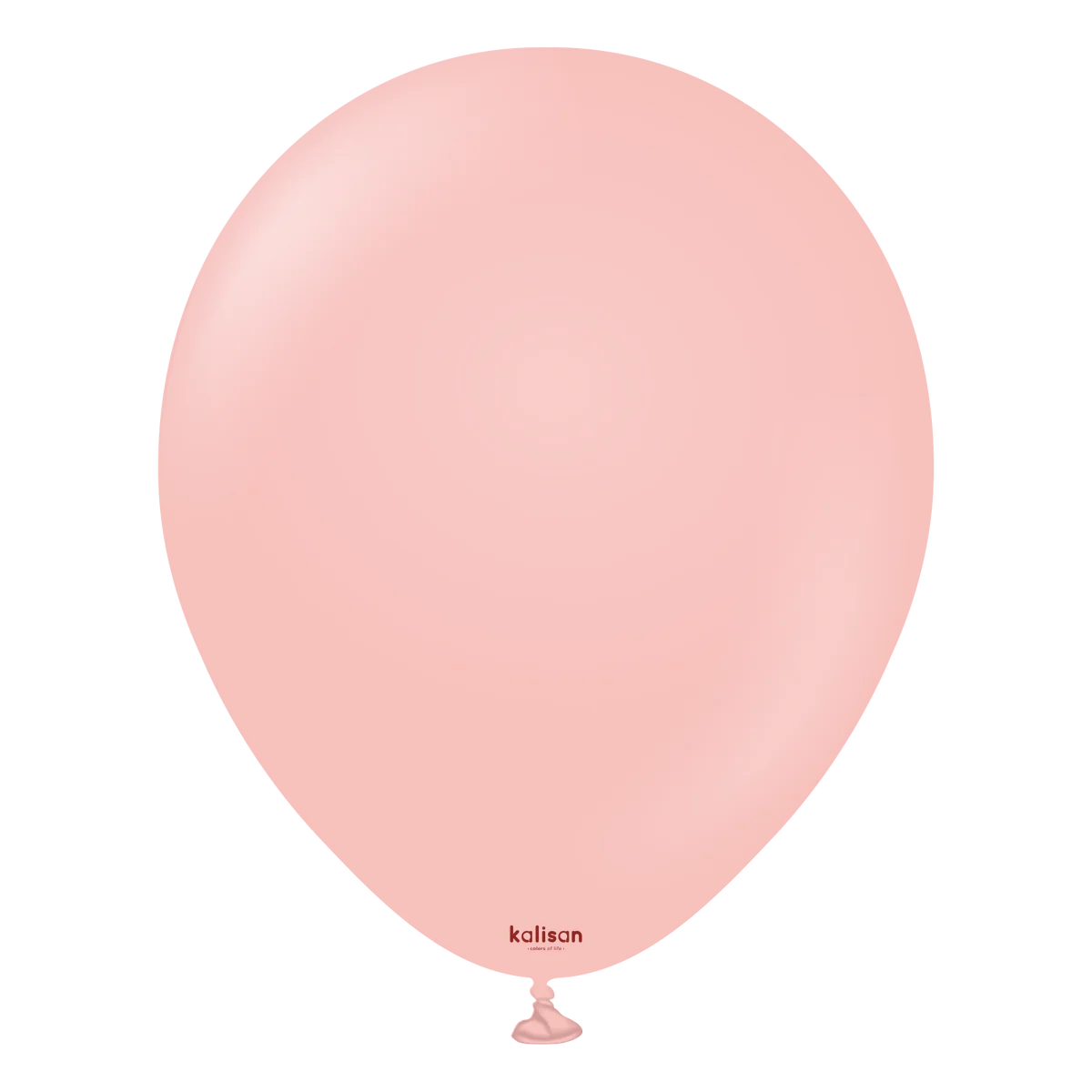 12" Kalisan Standard Baby Pink Balloon 100 Ct