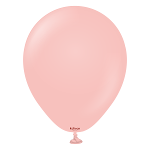 5 inch (100 Ct) Kalisan Standard Baby Pink Balloons