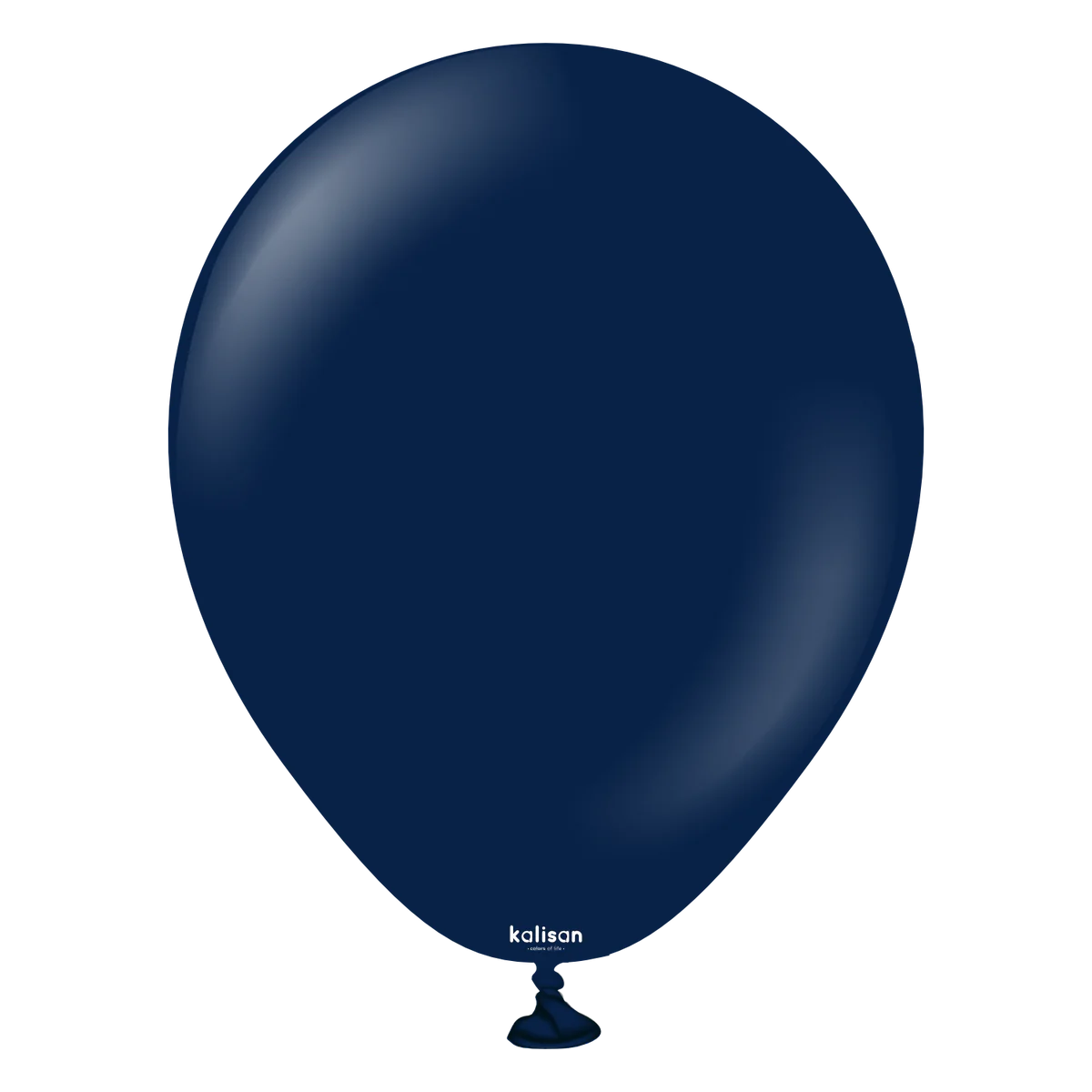 18" Kalisan Standard Navy Balloon 100 Ct