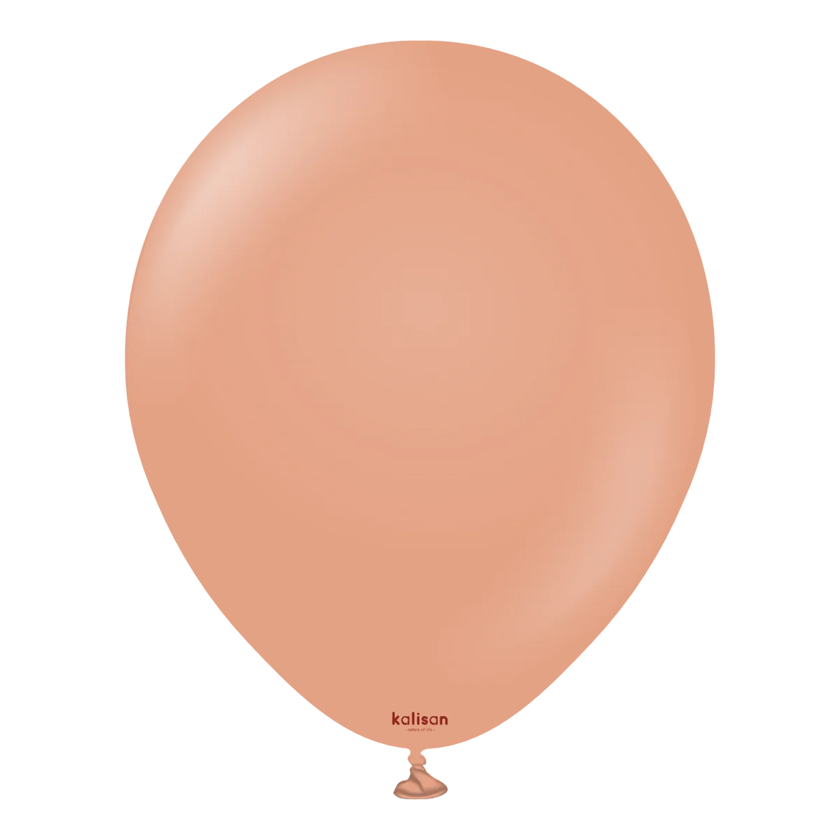 12" Kalisan Standard Clay Pink Balloon 100 Ct