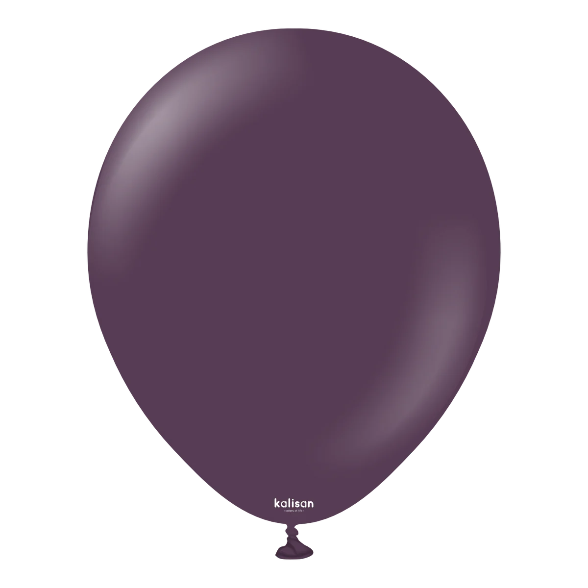 12" Kalisan Standard Plum Balloon 100 Ct