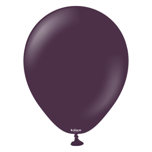 5 inch (100 Ct) Kalisan Standard Plum Balloons