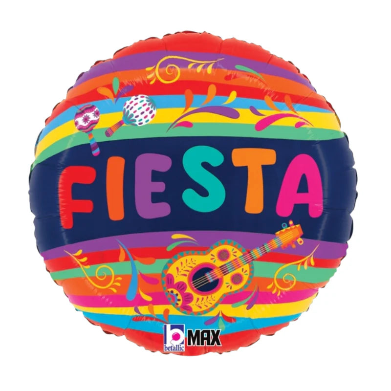 18" Betallic Festive Fiesta Foil Balloon