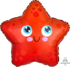 Starfish Shape Foil Balloon