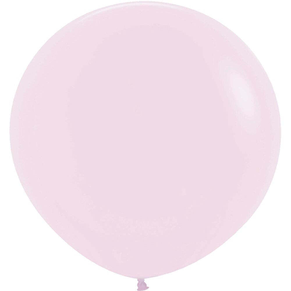 5" Matte Pastel Pink 100ct