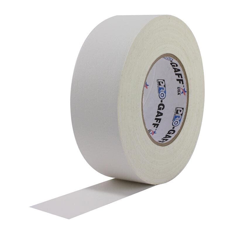 Pro Gaff 2X25yds White Cloth Tape