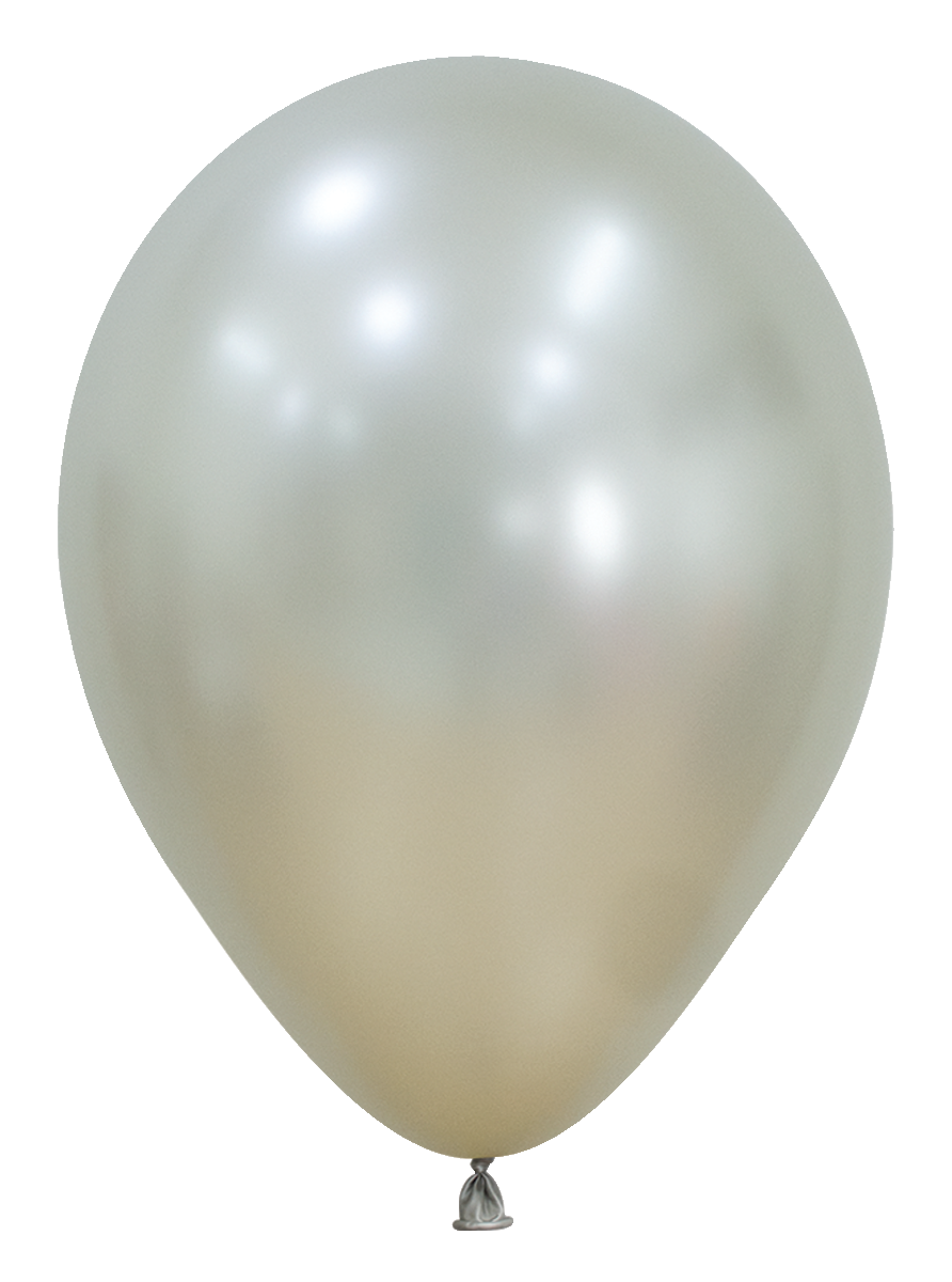 5" Sempertex Silk Cream Pearl Balloons 100 Ct