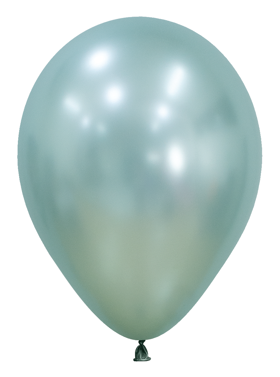 5" Sempertex Silk Cool Mint Balloons 100 Ct