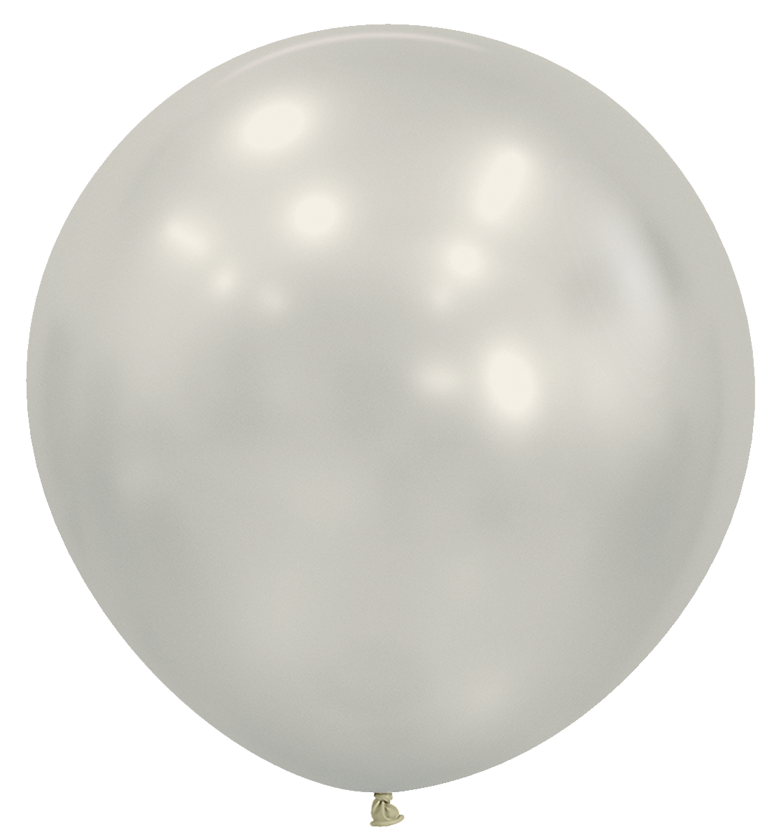 24" Sempertex Silk Oyster White  Latex Balloons 3ct