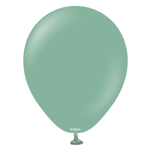 5 inch (100 Ct) Kalisan Retro Sage Balloons