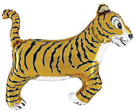 34" Tiger Foil Balloon 1 ct