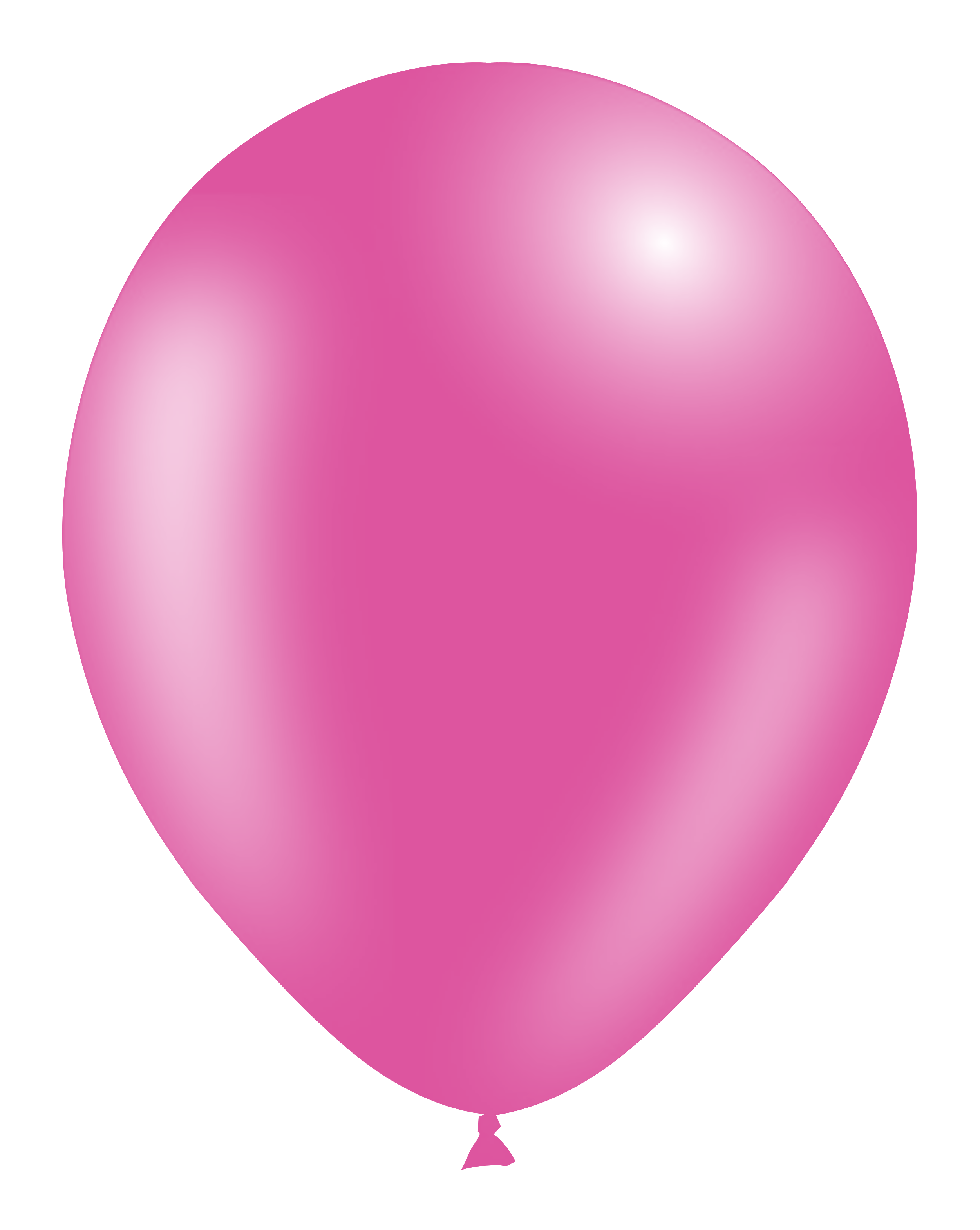 Balloonia 12" Standard Fuschia Latex Balloon 100 Ct