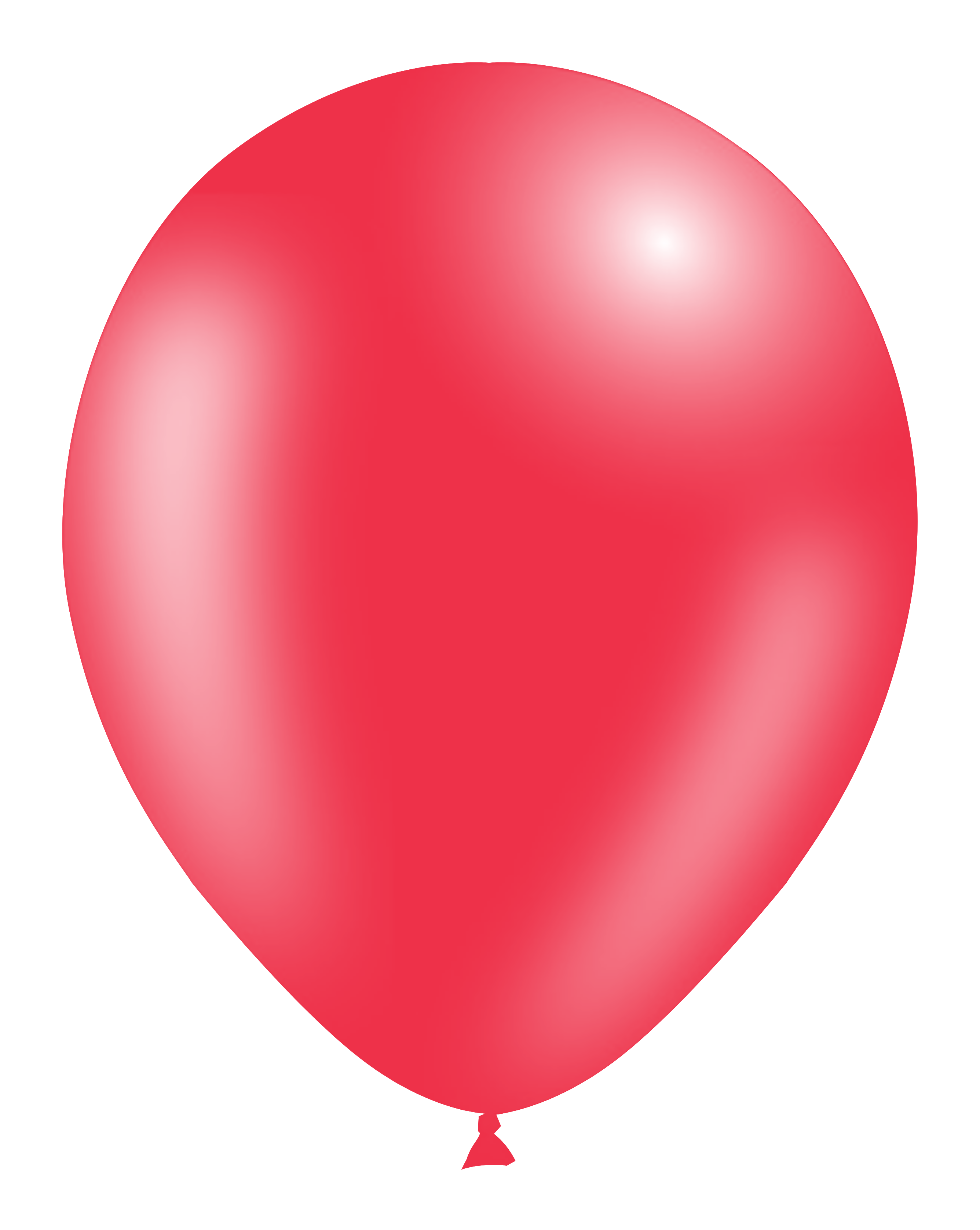 Balloonia 5" Standard Red Latex Balloon 100 Ct