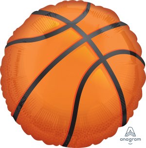 28" Basketball Nothin' But Net Jumbo Balloon - Pkg