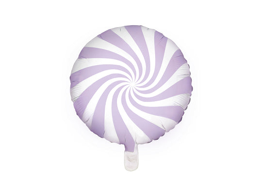 18" Round lilac candy balloon