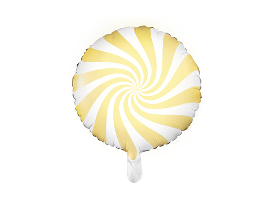 18" foil balloon candy yellow